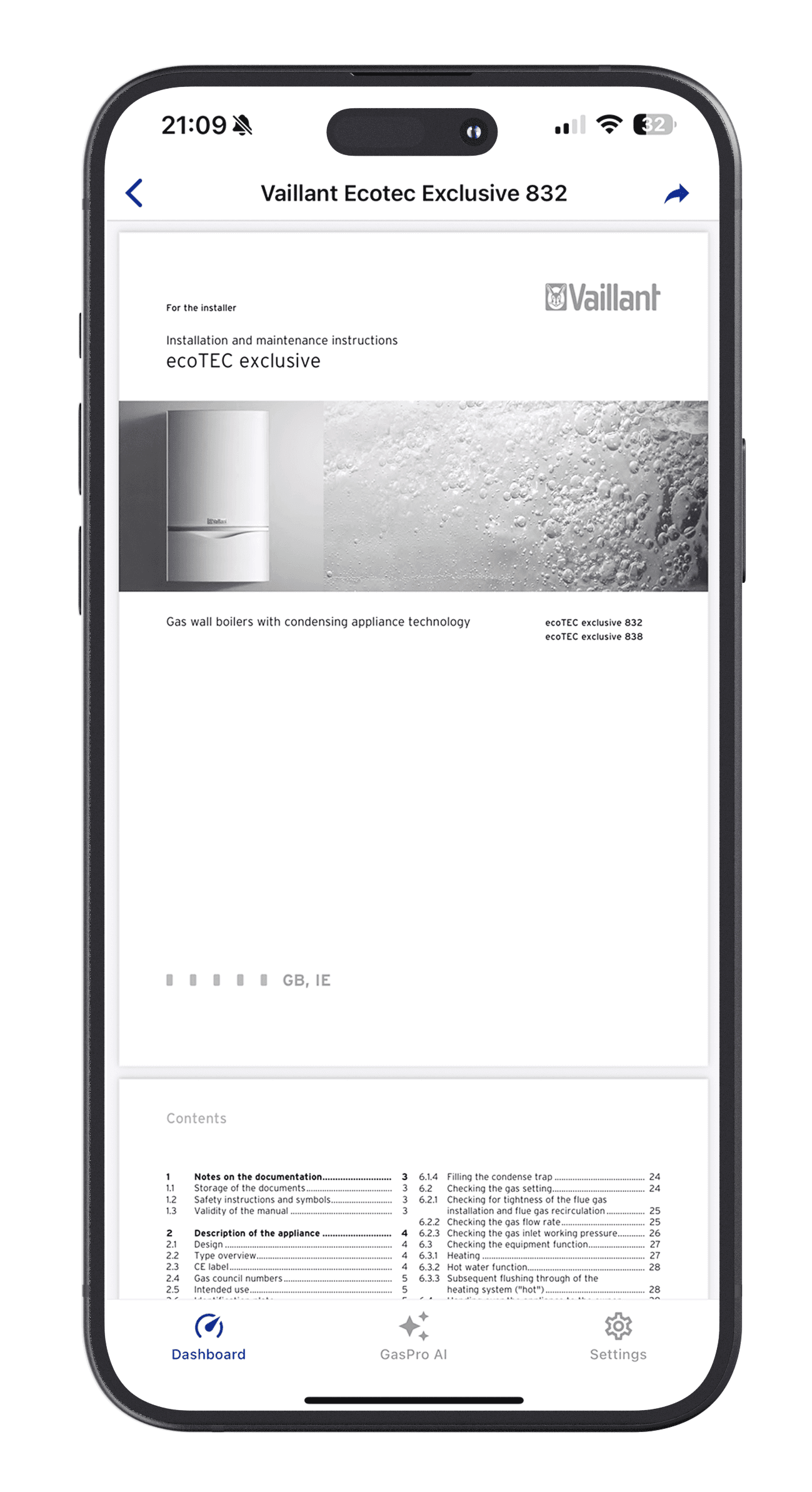 Boiler Manuals
