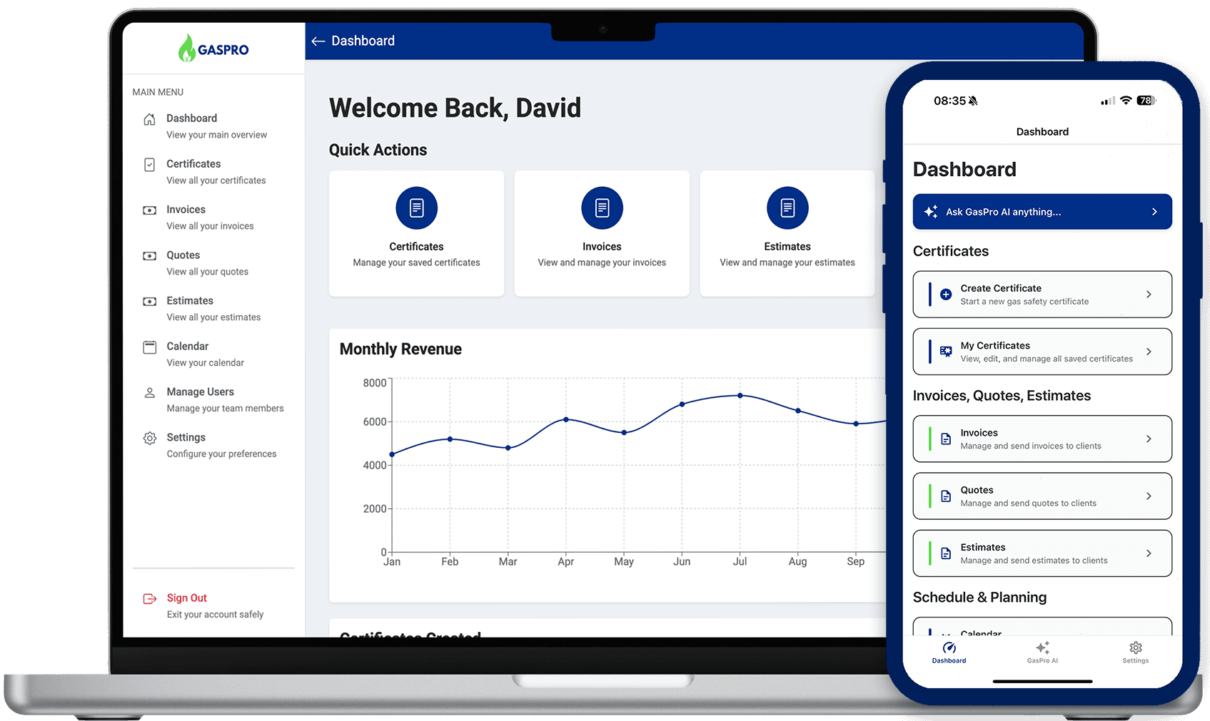 GasPro Desktop